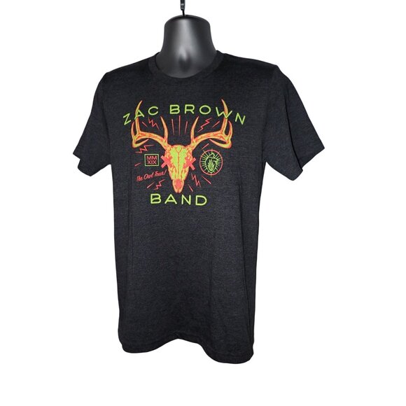 Zac Brown Band "The Owl Tour" concert Tour T-Shirt Adult M Double Sided - Picture 3 of 6